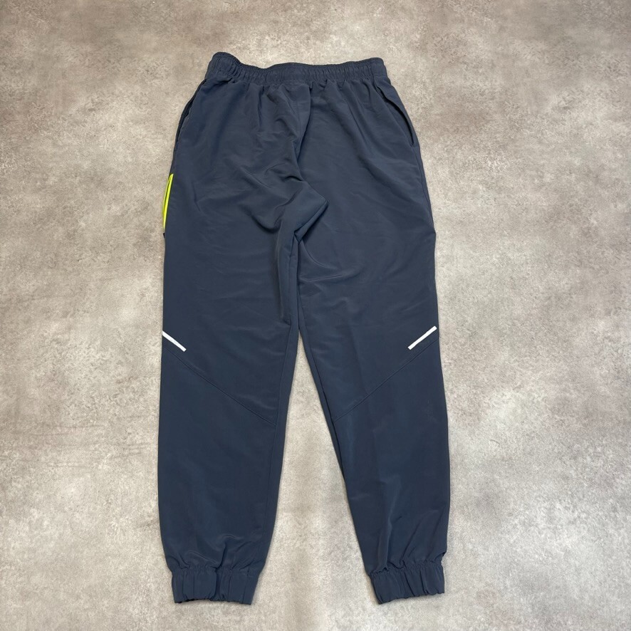 Reebok Track Pants Mens Y2K Tapered Training Sports Joggers, Grey, Large image 2