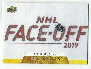 2020-21 #C89 serie 1 de lona UD Kyle Connor-Winnipeg Jets