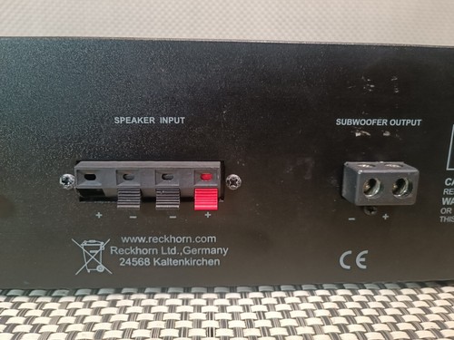 Reckhorn A-407 Subwoofer Verstärker Heimkino Mono-Verstärker - Bild 9 von 10