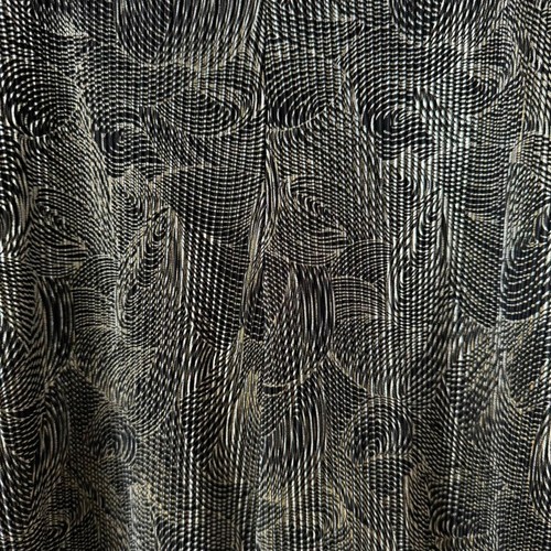 Earthy Eccentric Y2K Silver and Black Sweetheart Dress - Picture 8 of 10