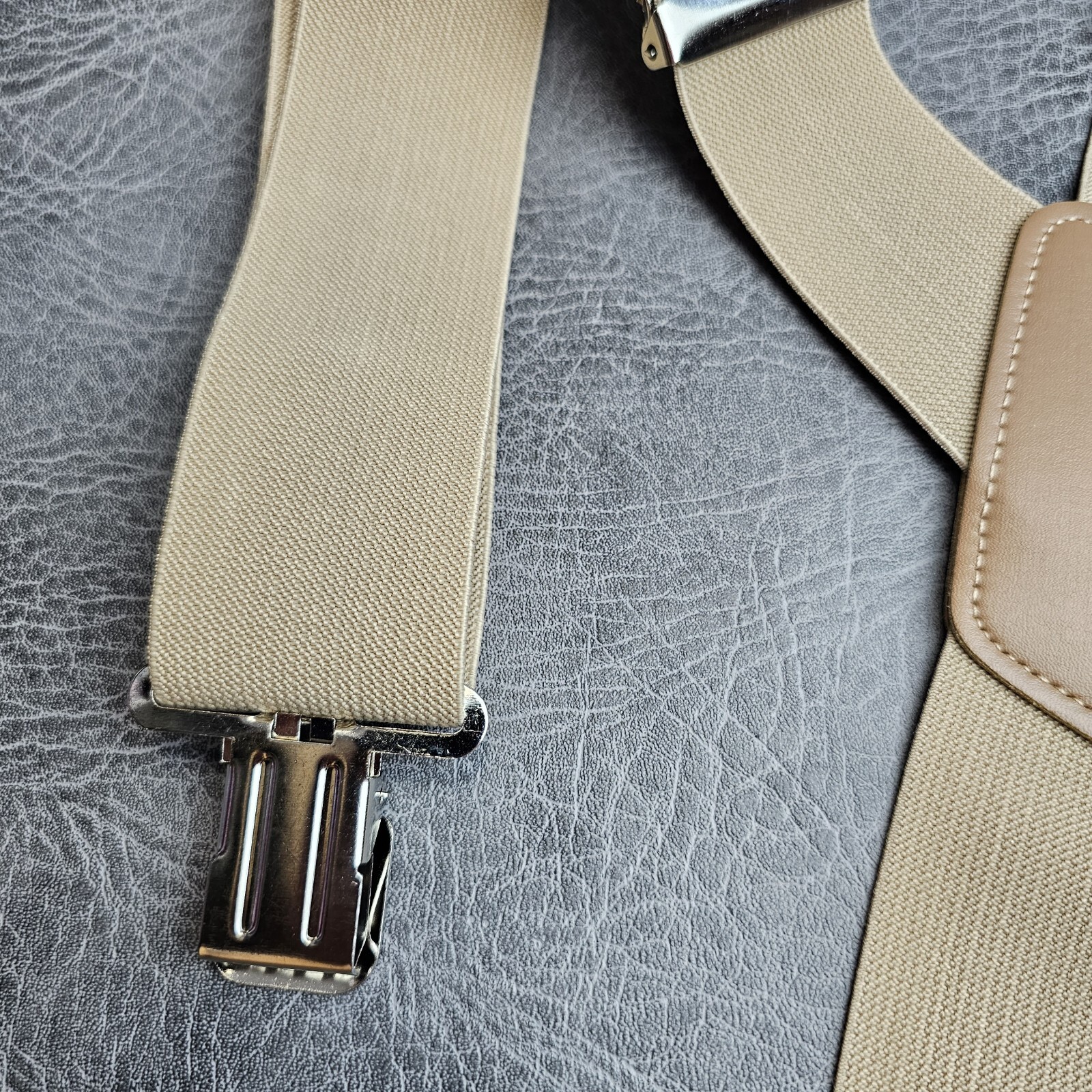Vintage Herren Hosenträger, Swing 40er Jahre Hosenträger, Hose Hosenträger, 1" 30 mm - Bild 5 von 6