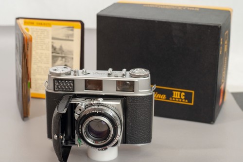 MINT+++Kodak Retina III big C rangefinder with 50mm f: 2.0 Schnider lens in BOX - Picture 4 of 24
