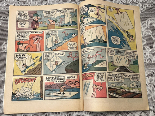 The Pink Panther Gold Key Comic Book #14 "and The Inspector" 1973 - Picture 11 of 11