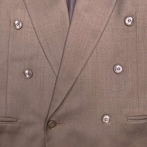 Jones New York Double Breasted Blazer R40 Wool Suit Jacket - Picture 8 of 16
