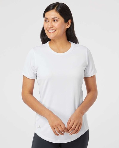 Adidas T-Shirt Sportiva Donna A377 S-3XL Chiusura - Foto 8 di 30
