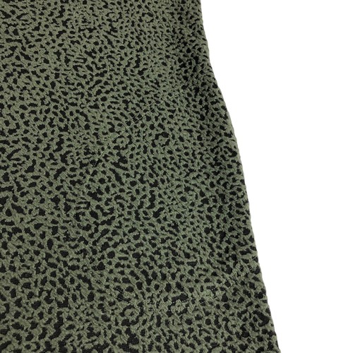 Loft Kleid Damen groß grün schwarz strukturiert Etuikleid Shirt Tasche Lagenlook Boho - Bild 4 von 12