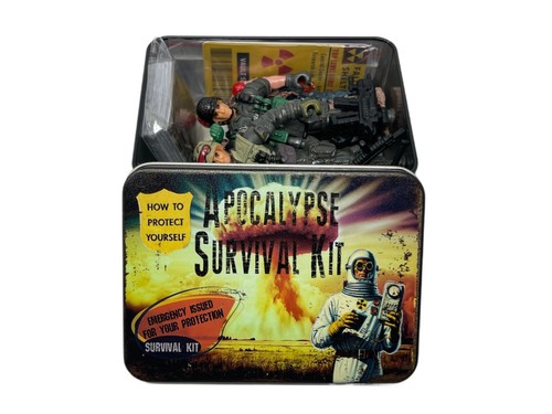 Zombie Toys Army Men Fallout Card Apocalypse Stickers Survival Container Zombies - Picture 1 of 13