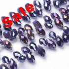 Drop Faceted 15 - 15.9 mm Size Jewellery Beads