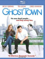 Ghost Town (Blu-ray) RICKY GERVAIS -You Can CHOOSE WITH OR WITHOUT A CASE