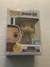 SDCC 2019 FUNKO POP! THE AVENGERS WONG OFFICIAL STICKER WITH PROTECTOR
