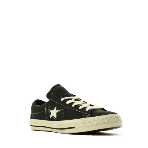 Star di 158989c nero Uomo Egret Sneaker Converse bue in bianco pelle One ZEq7Xw