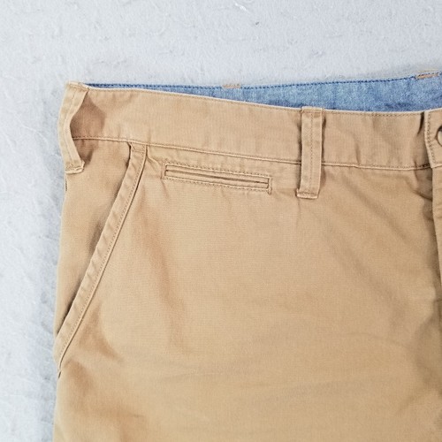 Polo Ralph Lauren shorts men's 38x10 brown cotton relaxed fit preppy flawed - Picture 2 of 16