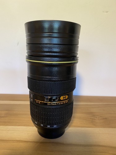 Unbranded Camera Lens Stainless Steel Thermal Cup 12 oz -Photographer's Friend - Picture 3 of 8
