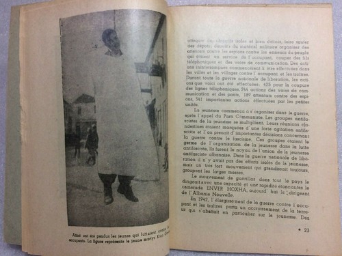 old 6 albanian books-Enver Hoxha-communism time-illustrated-french language-rare - Picture 22 of 47