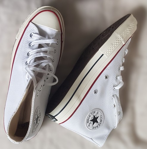CONVERSE Chucks "Chuck 70 Classic" Retro Sneaker high Unisex Weiß Gr. 40 NEU OVP - Bild 6 von 11