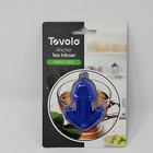 NWT Tovolo Blue Silicone Anchor Tea Infuser Steeper Stainless Steel Chain  T15