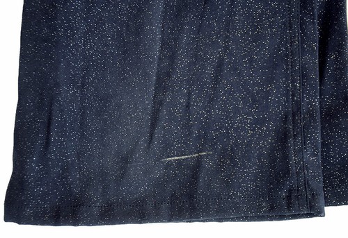 Vintage Y2K L.e.i. Jeans Girl's Size 8 Navy Sparkle Flare Moleskin Pants, NEW - Picture 4 of 7