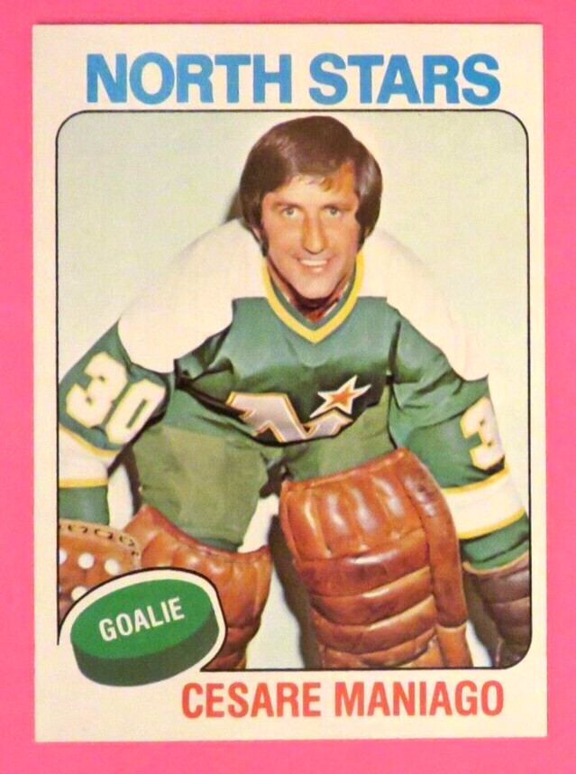1975 Topps, Minnesota North Stars - CESARE MANIAGO