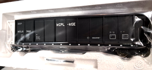 RTR Atlas#1012-5 Coalveyor-KCLX (KGE) #7405-BUILT HO=1/87 LAYOUT/DISPLAY-BLACK - Picture 11 of 24