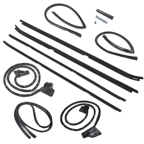 9 PC Weatherstripping Seal Kit 568979 for Buick Regal Cutlass RWD 2-Door 81-88 - Picture 8 of 16