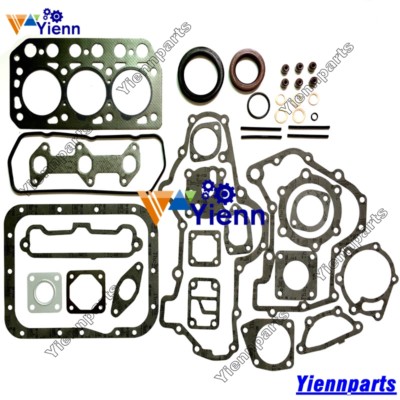 SINOCMP Excavator Parts for Mini-Excavator and Skid Steer Loader Isuzu Engine 3 Month Warranty 3KC1 PA Engine Gasket Kit