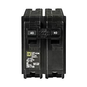 Square D HOM240 2P 40A Circuit Breaker