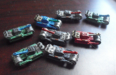 #ad #ad Lot of 8 Small Plastic Tank Type Battle Type Vehicles 1 3 8quot; Long RPG $19.00