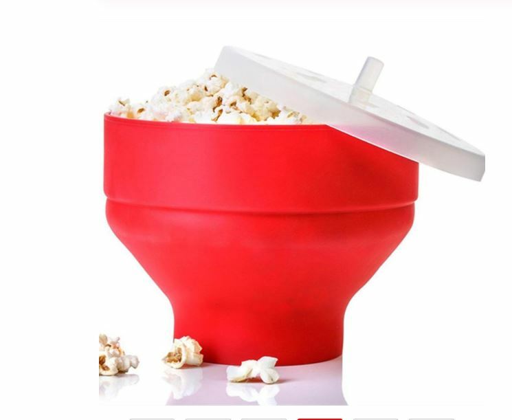 Palomitero microondas de palomitas de maiz de silicona
