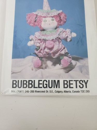 Vintage Uncut Dollcraft Candy Family Bubblegum Betsy Doll Pattern... - Picture 2 of 6
