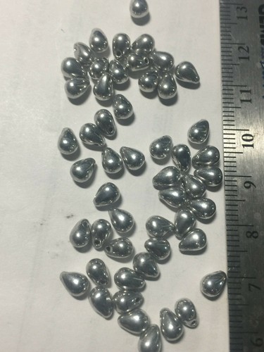 Czech Teardrop Beads Shell Beads****U PICK**** Czech Drop Beads 6mm to 20mm - Picture 100 of 107