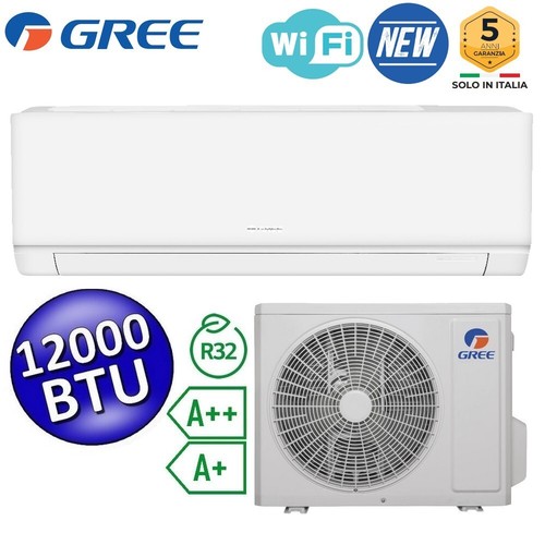 - GREE Mono Inverter Klimaanlage Set COSMO 12000 Btu A++/A+ WiFi - Bild 1 von 5