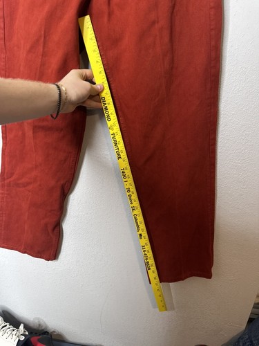 Vintage rare Levi’s orange Sz 33x36 jeans USA made - Picture 6 of 7