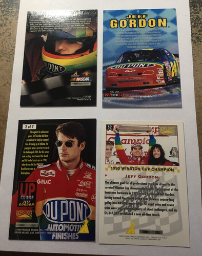 JEFF GORDON 4 card lot NASCAR - Bild 2 von 2