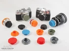 DKL Schneider Bessamatic & Kodak Retina Body & Rear Lens Caps By Forster UK