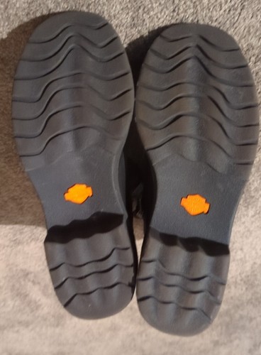 Harley-Davidson Leather Zip Motorcycle Boots Size 8.5 #84051 - Picture 4 of 5