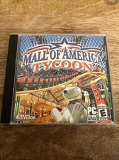 Mall Of America Tycoon Video Game Pc Cd-ROM E-Everyone ACTIVISION