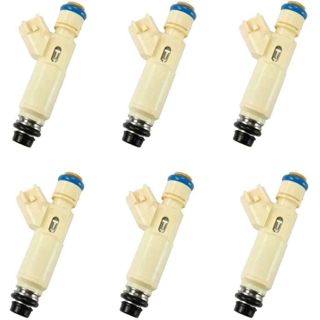6 FUEL INJECTORS for MAZDA TRIBUTE AJ 3.0L V6 2001-2004 DENSO INJECTOR 6 FUEL INJECTORS for MAZDA TRIBUTE AJ 3.0L V6 2001-2004 DENSO INJECTOR