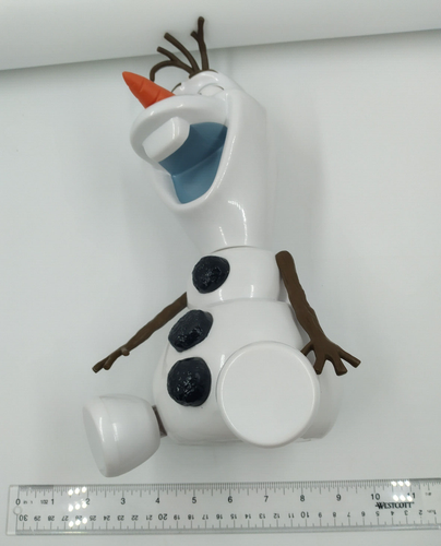 Jakks Pacific Olaf-a-Lot Disney Frozen Interactive Talking Plastic 13” Snowman - Picture 6 of 7
