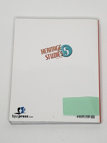 BJU-Heritage Studies 5 Set-Textbook, Teacher, Activity, Tests, Answers, & CD-ROM - Picture 3 of 18