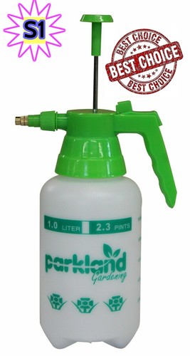 Pressure Sprayer Weed Killer Spray Garden Chemical Water Hand Pump Bottle 1L NEW - Picture 1 of 3