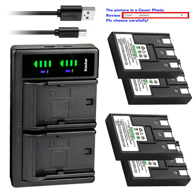 Kastar Battery LTD2 Charger for Canon NB-3L CB-2LU & Canon PowerShot SD40 Camera