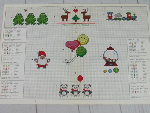 Leisure Arts 433 KID'S SWEATS & SWEATERS in Cross Stitch by Anne Young - Picture 3 of 5