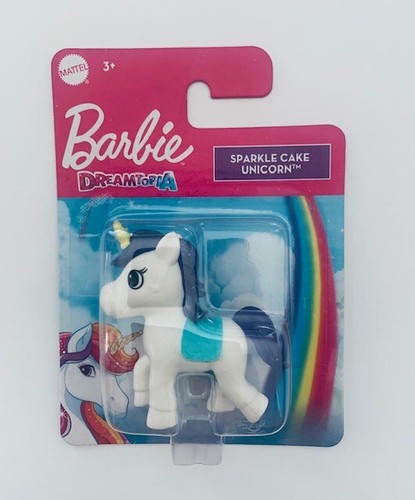 Barbie Dreamtopia Statuetta Unicorno/Topper Torte - 3 Colori Diversi Tra Scegliere - Foto 7 di 7
