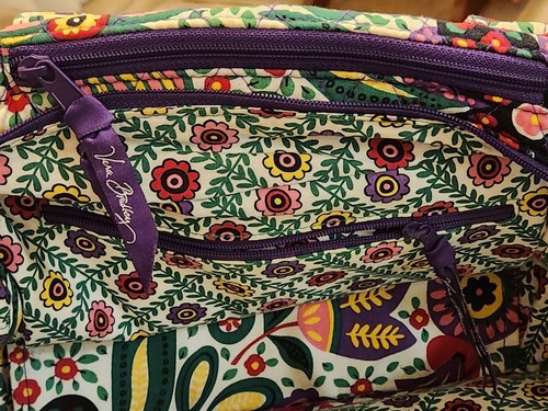 Vera Bradley Multicolor Floral Design Handbag Purse - Imagen 4 de 8