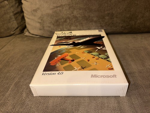 Microsoft Flight Simulator Version 4.0 - Japanese Big Box Edition PC-9800 3,5” - Picture 5 of 7
