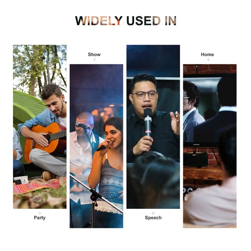 9000W TWS Bluetooth Speaker Rechargable Dual 10" Woofer Party FM Karaok DJ Light - Picture 16 of 20