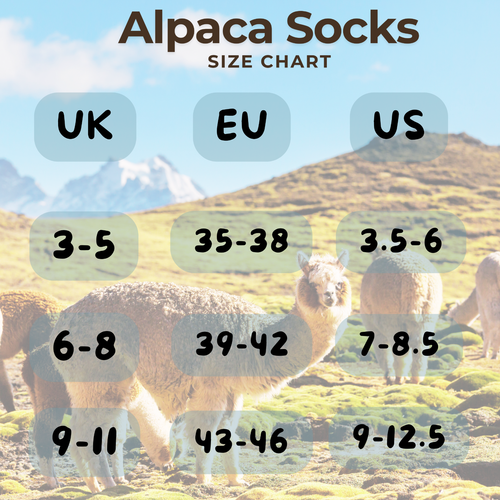 Paquete de 2 pares de calcetines de lana de alpaca para hombres y mujeres térmicos cálidos acogedores calcetines suaves para cama - Imagen 15 de 26