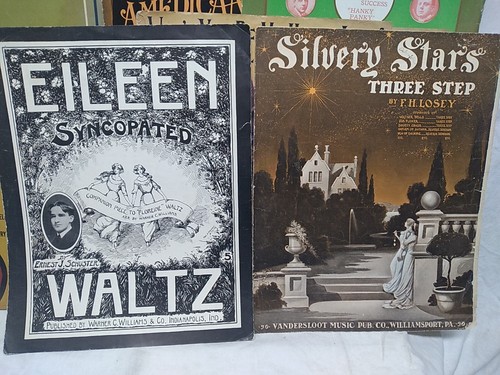 1912 Sheet Music lot of 12 complete song books Wedding Mississippi Eileen 3-step - Picture 3 of 8