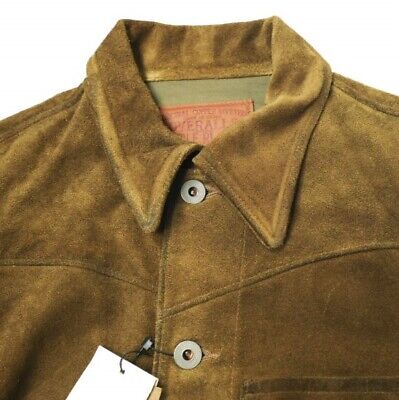 Rrl Double Rl Rough Out Suede Jacket Mnrrotw16020096 S Brown Rrl Double Rl Rough Out Suede Jacket Mnrrotw16020096 S Brown