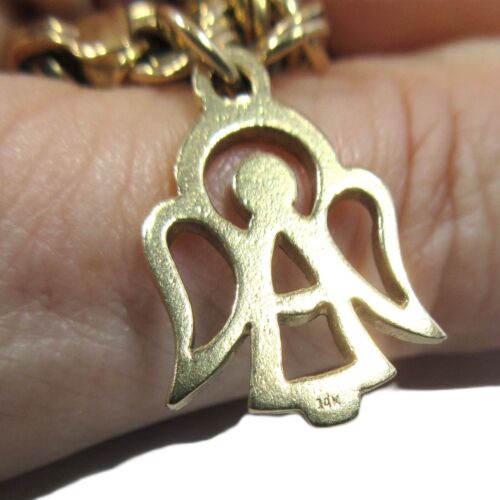 James Avery 14K Gold Open Angel Charm - Rare Retired & Hard to Find - Picture 4 of 4